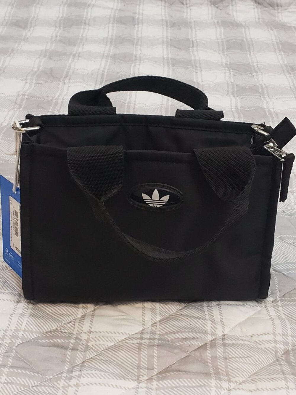 Adidas Originals black Micro mini tote bag NWT